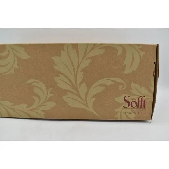 Sofft Womens Size 7.5 Nevara Tango Red Leather Slip On Loafers Shoes - Picture 10 of 12